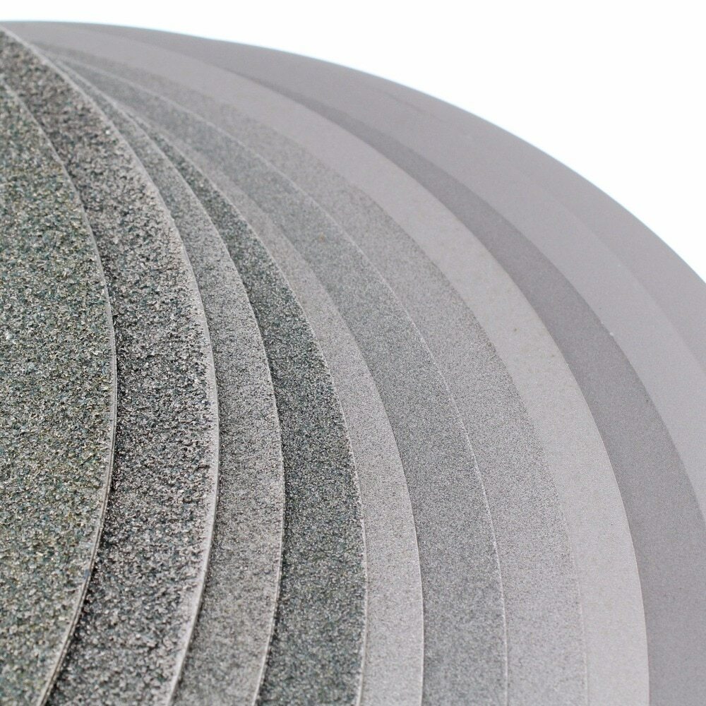 12″ inch Grit 46-2000 Diamond Grinding Discs Abrasive Flat Lap Disk Stone Tools
