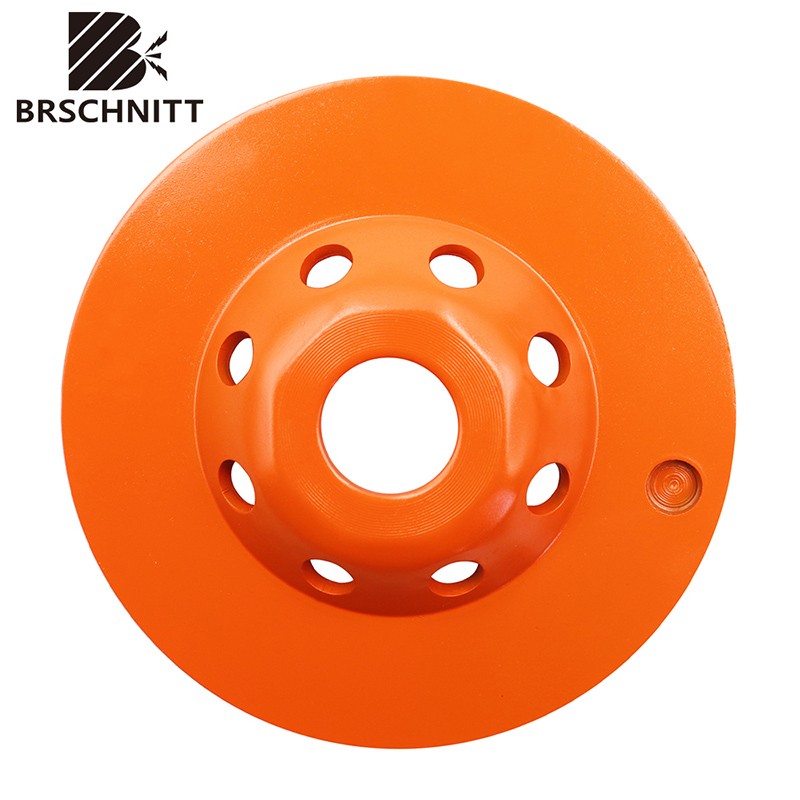 4.5” Diamond Grinding Cup Wheel Turbo Row Polishing Disc for Concrete Masonry