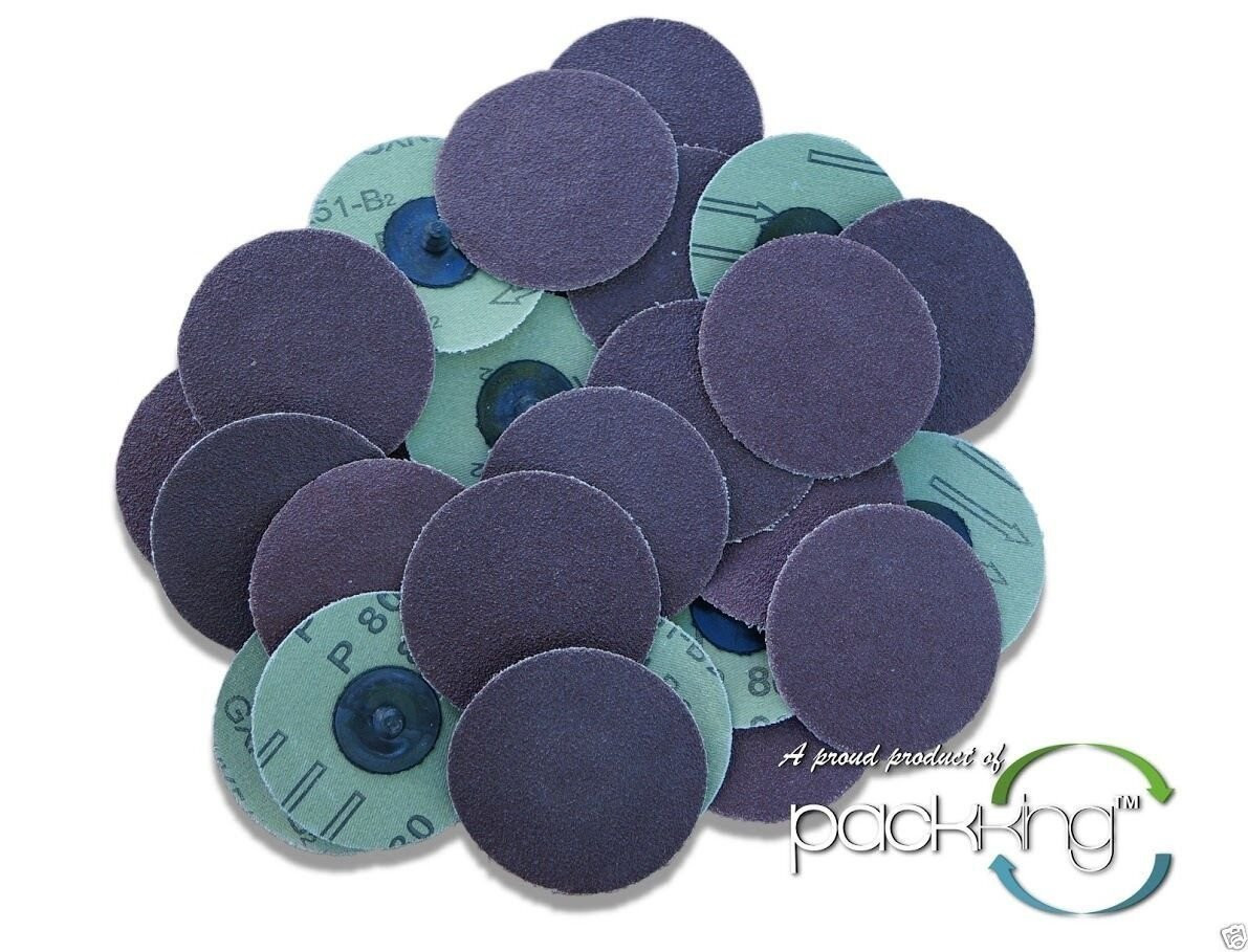 (25pc) Rogue River Tools 3″ Quick-Change Sanding Discs (Type – R) (180 Grit)