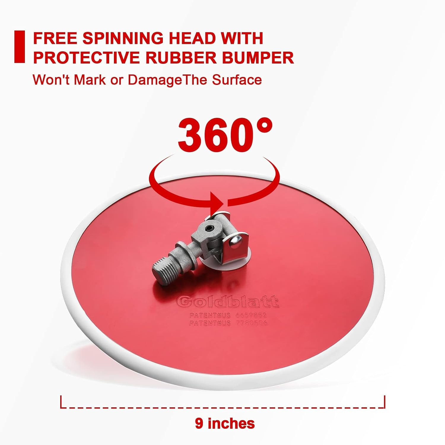 9 Inch Drywall Sander, with 30Pcs Sanding Discs-Hook and Loop 80 X