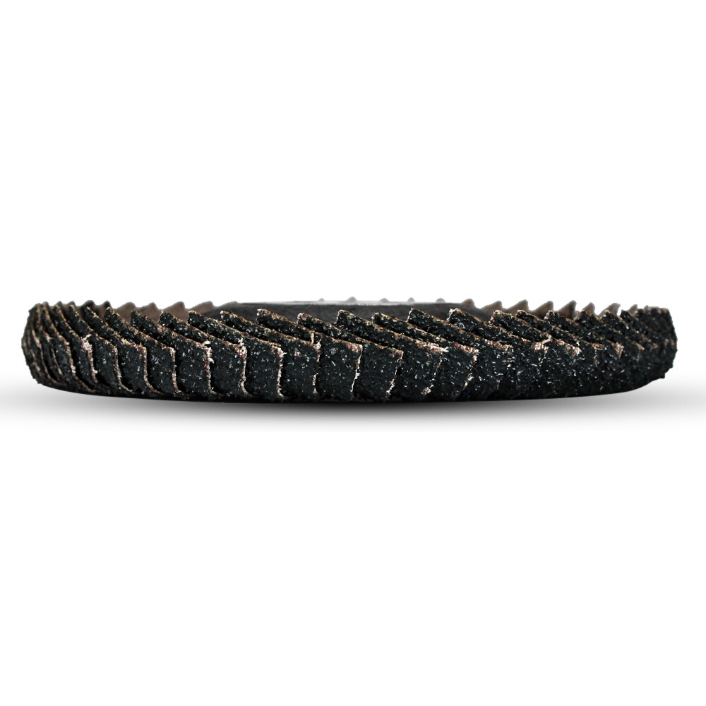 5 Pack – 4.5″ x 7/8″ Zirconia Curved Edge Flap Discs for Fillet Weld and Corners