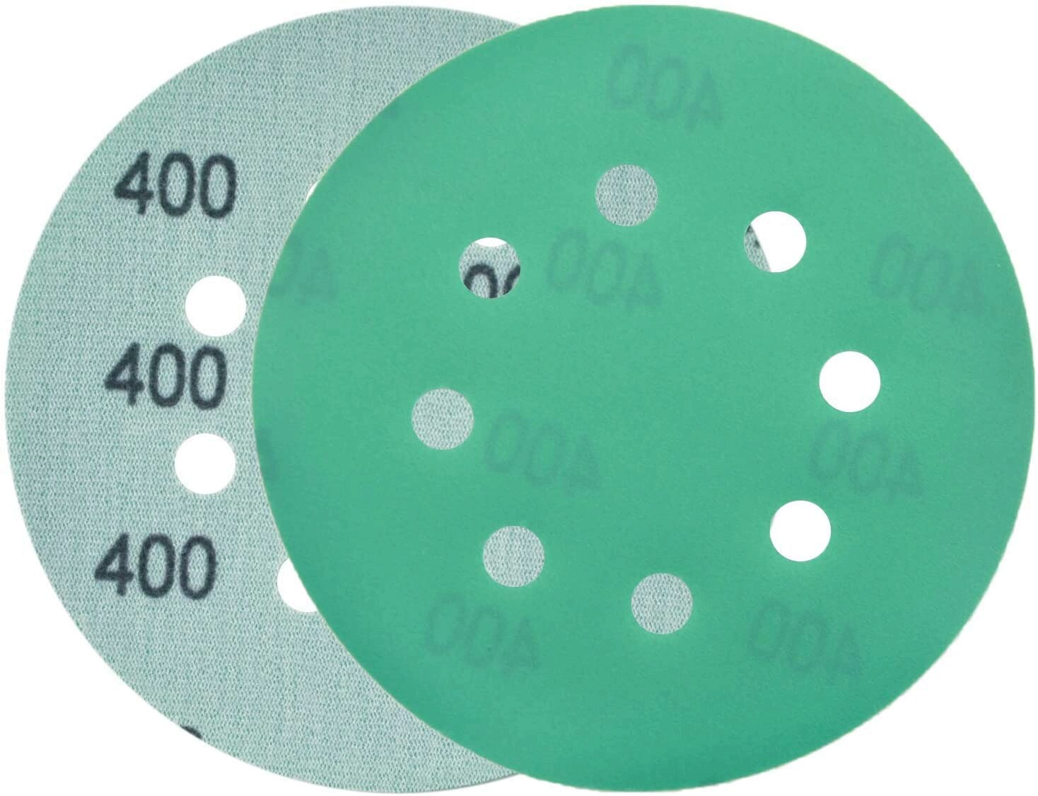 50x 5 inch Sanding Discs 400 Grit Hook Loop Wet Dry Sandpaper Orbital Sander Pad