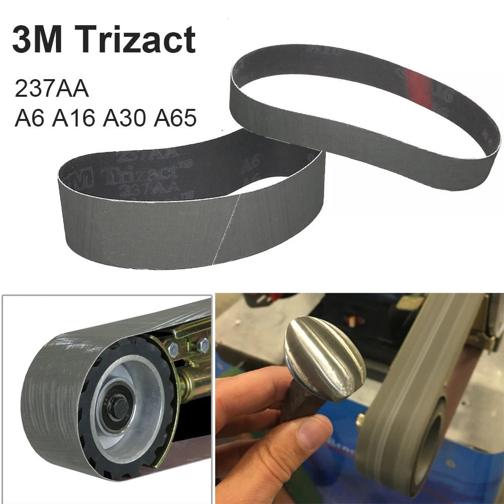 10 Pcs Sanding Belts 442×50/25mm Abrasive 237AA A6 A16 A30 A65 305EA A3 A5