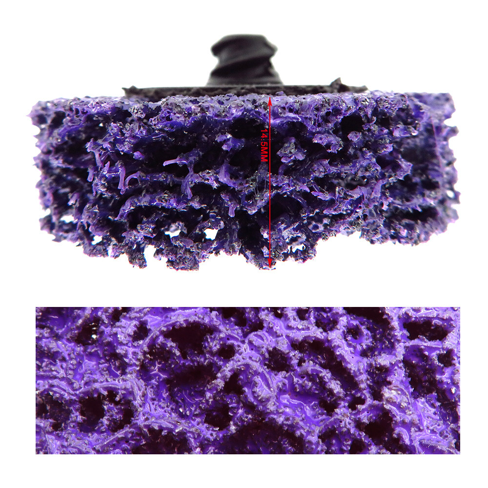 2 Inch 50mm Purple Diamond Sanding Discs Roll Lock Grinding Disc Polishing Wheel