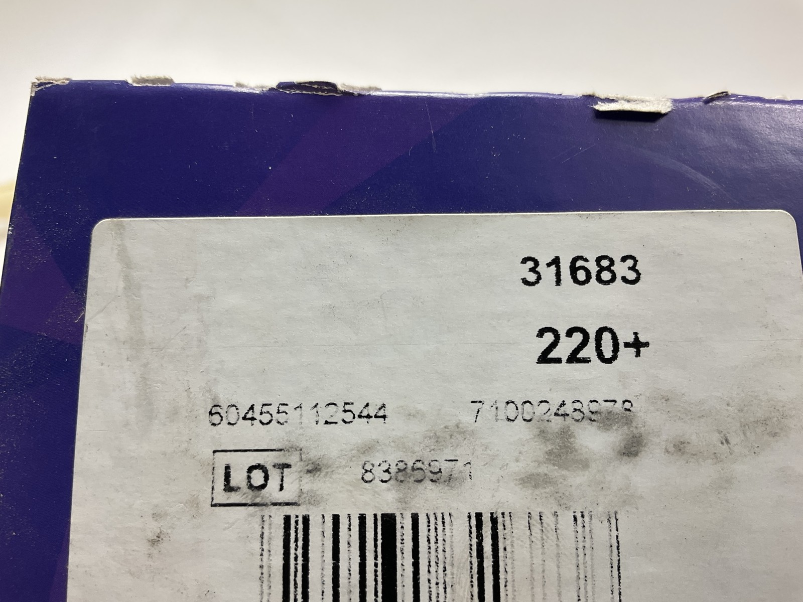 3M 31683 Cubitron II Net Sanding Disc Roll 220+, 3 In, 50 Discs/Roll, 220 Grit
