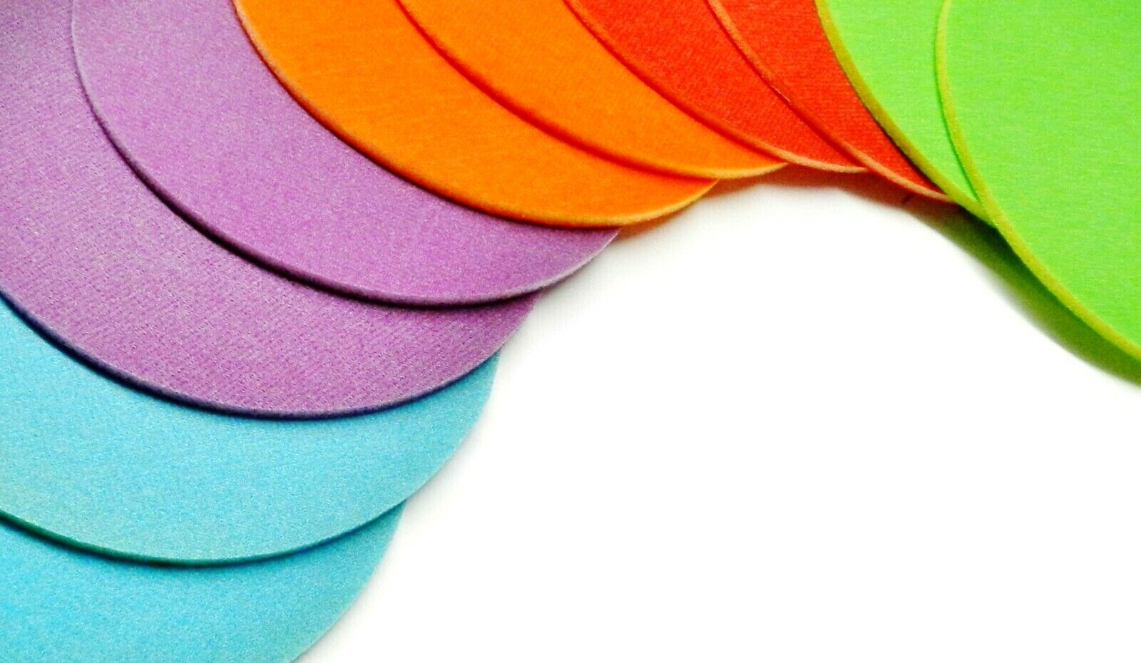 STARCKE Flexible Foam Hook & Loop 6” Grip Discs 800 Grit Blue Pack of 10