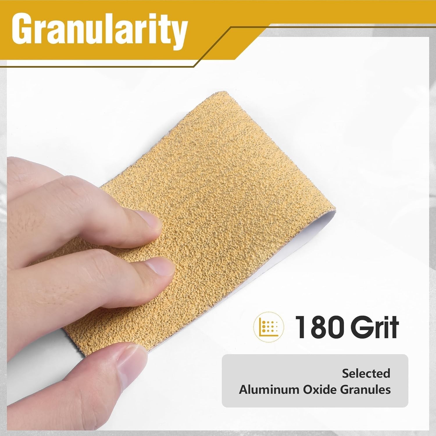 HeavyDuty Gold Sandpaper Roll 180 Grit 23/4in x 20 Yards PSA for Auto Body San