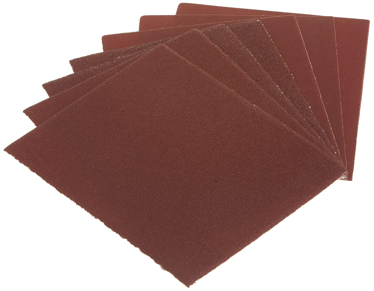 Sandpaper Assortment, 1/4-Inch Sheet, 6-Pack (74-606)