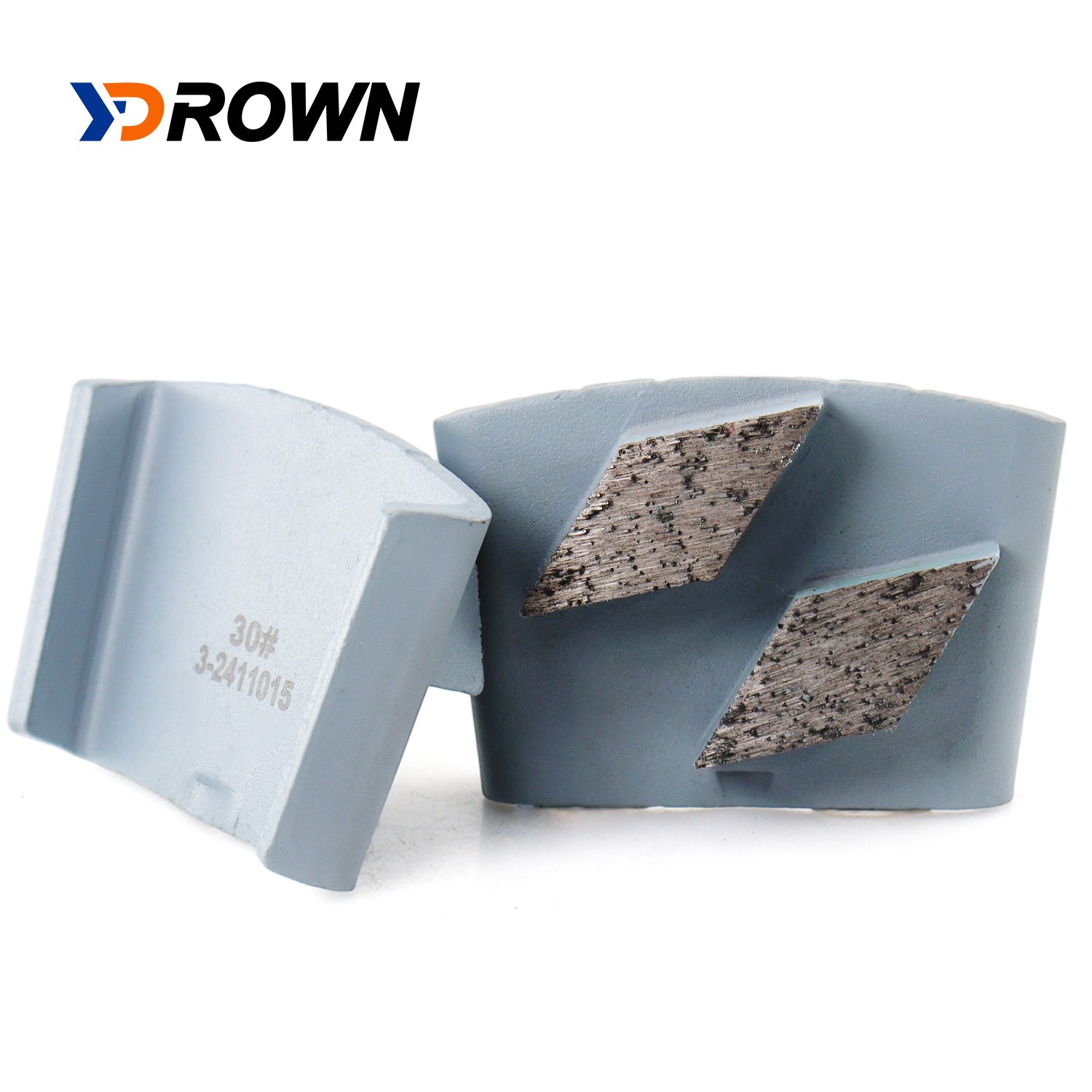 Trapezoid Metal Bonded Segments Diamond Grinding Pads for Concrete Floor Machine