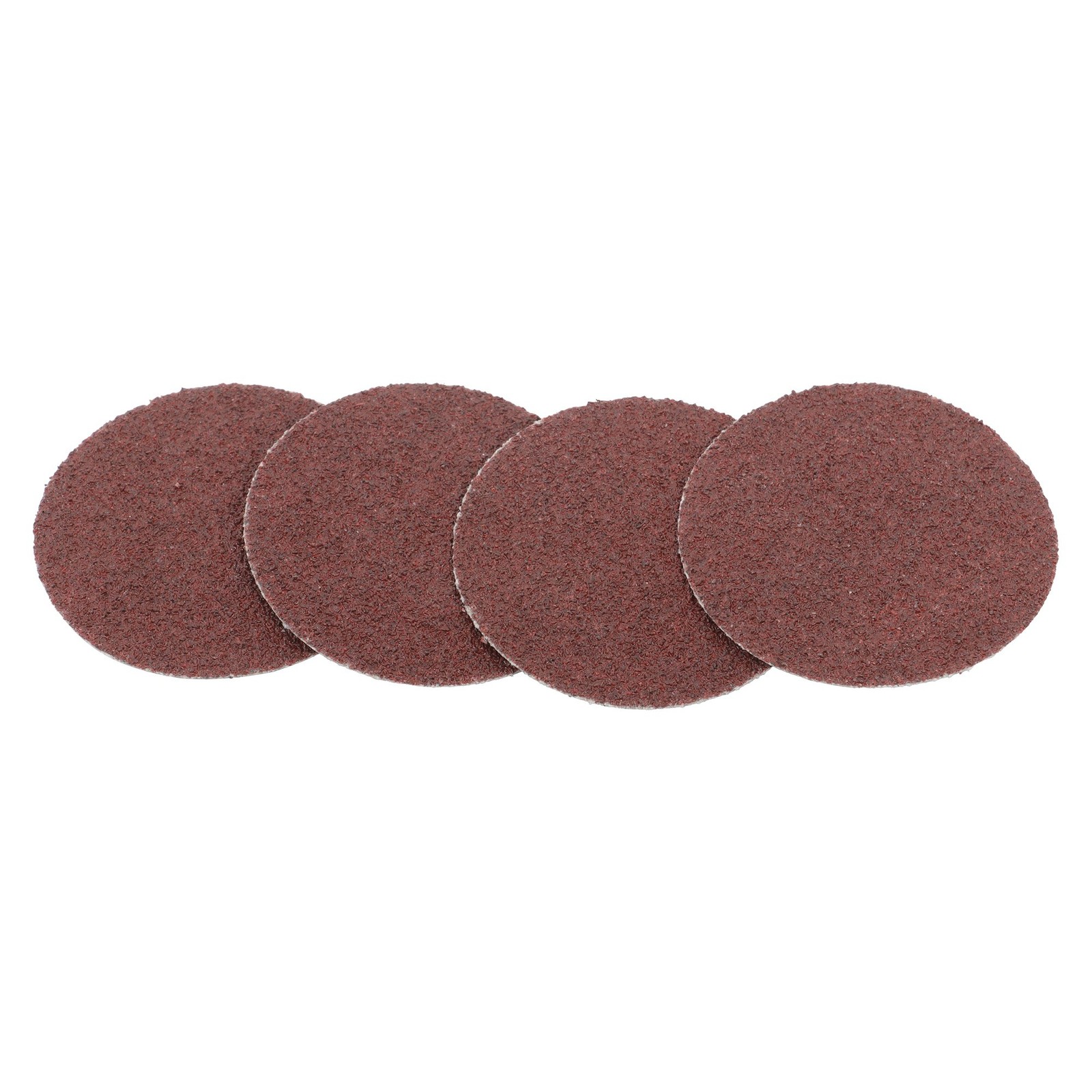 150 Pieces 2 Inch Medium Red Torque Sanding Discs for Die Grinder 80 Grit