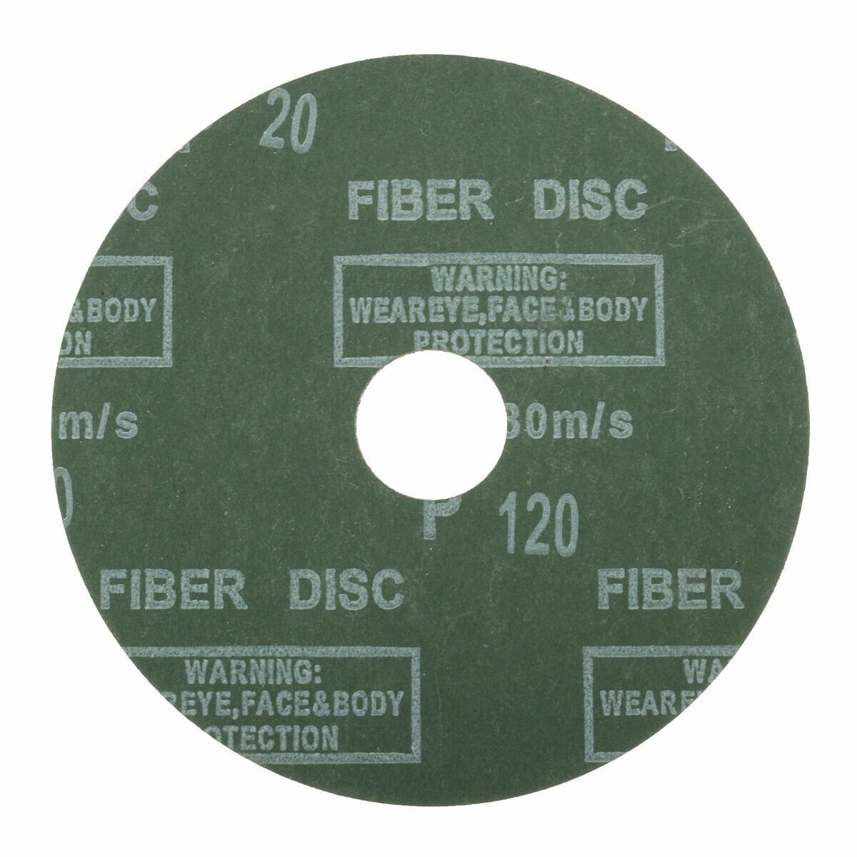 50Pcs Fiber Sander Disc Sanding Paper 40-120Grit Abrasive Polishing Grinding Pad