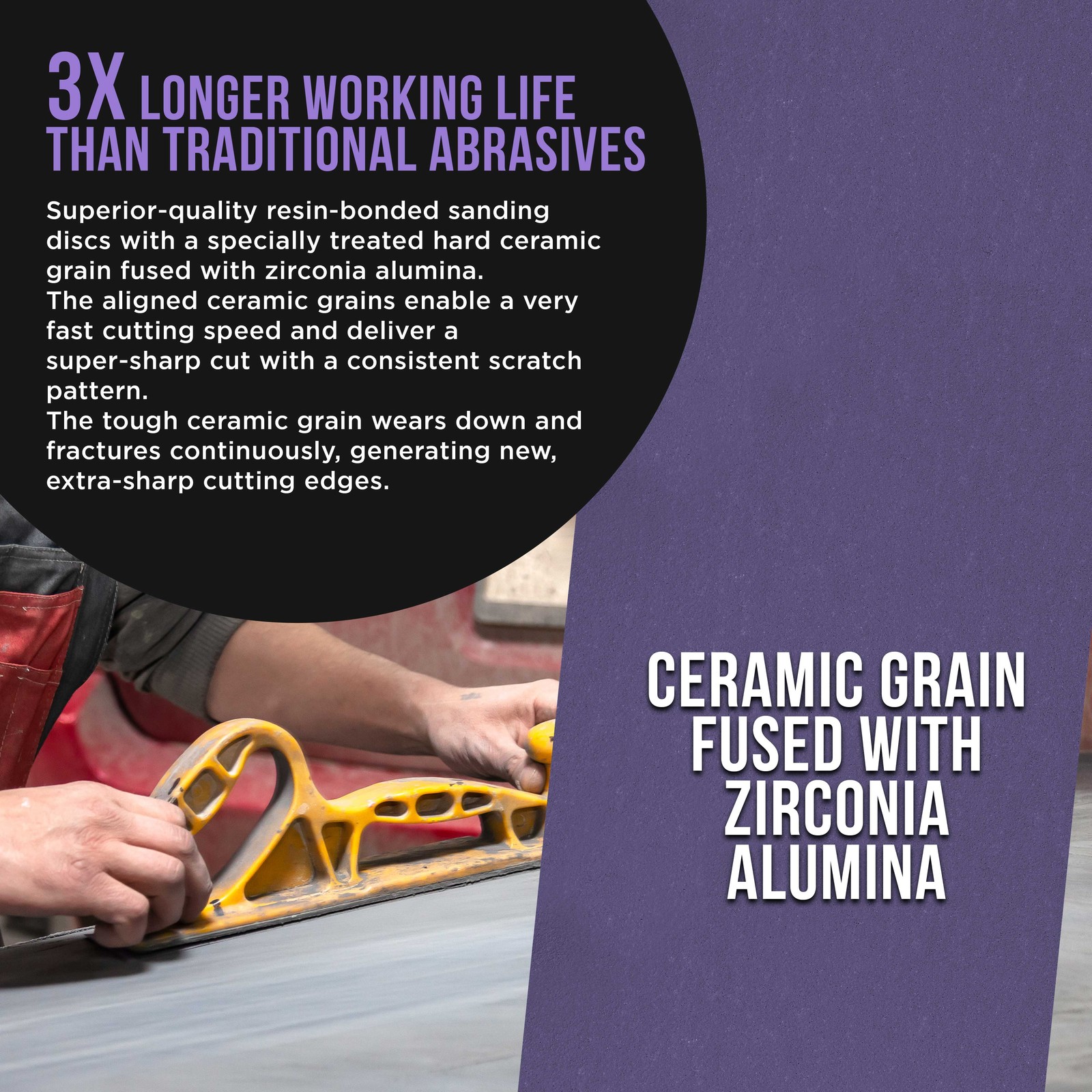320 Grit Purple Ceramic 2.75″ x 20 Yard Roll Self Adhesive Longboard Sandpaper