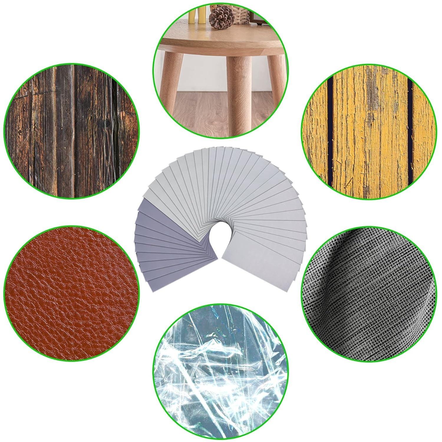 36 Pieces Wet and Dry Sandpaper 3000 5000 7000 10000 Grit Sanding Paper