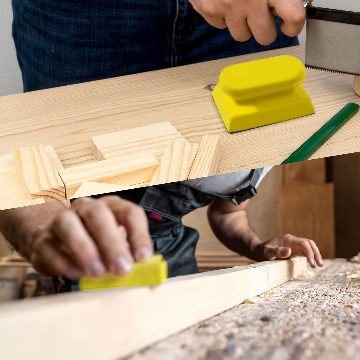 Yellow Sanding Block Set – Furniture Paint