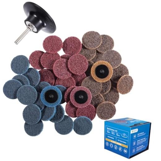 46PCS Sanding Discs Quick Change Discs 1pcs 1/4” 46PCS Sading Discs 2 Inch