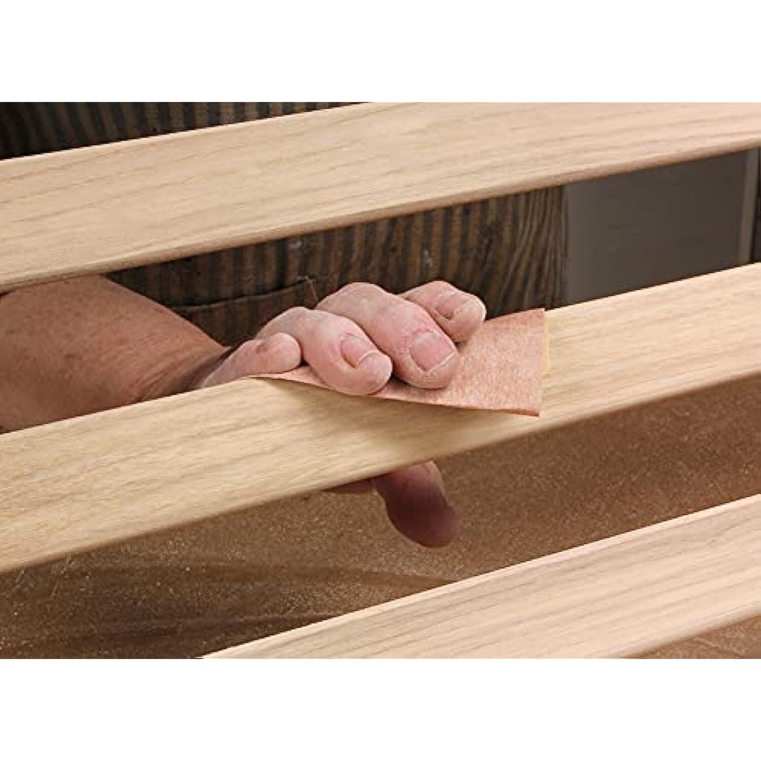 Gator 9″ x 11″ Bare Wood Sanding Sheets, 220 Grit, 25 Pack