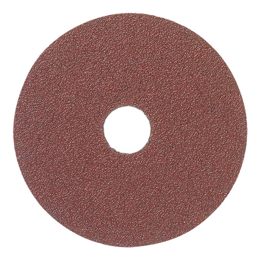 25 Pack Aluminum Oxide Resin Fiber Discs 4.5×7/8 Inch 50 Grit Grinding