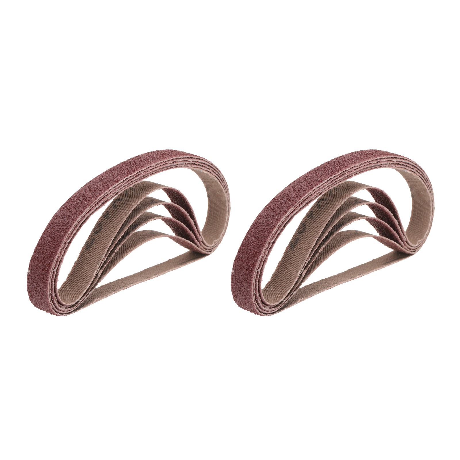 10pcs 2-1/2″ x 16″ Sanding Belts 80 Grits Aluminum Oxide Abrasive Sander Belt