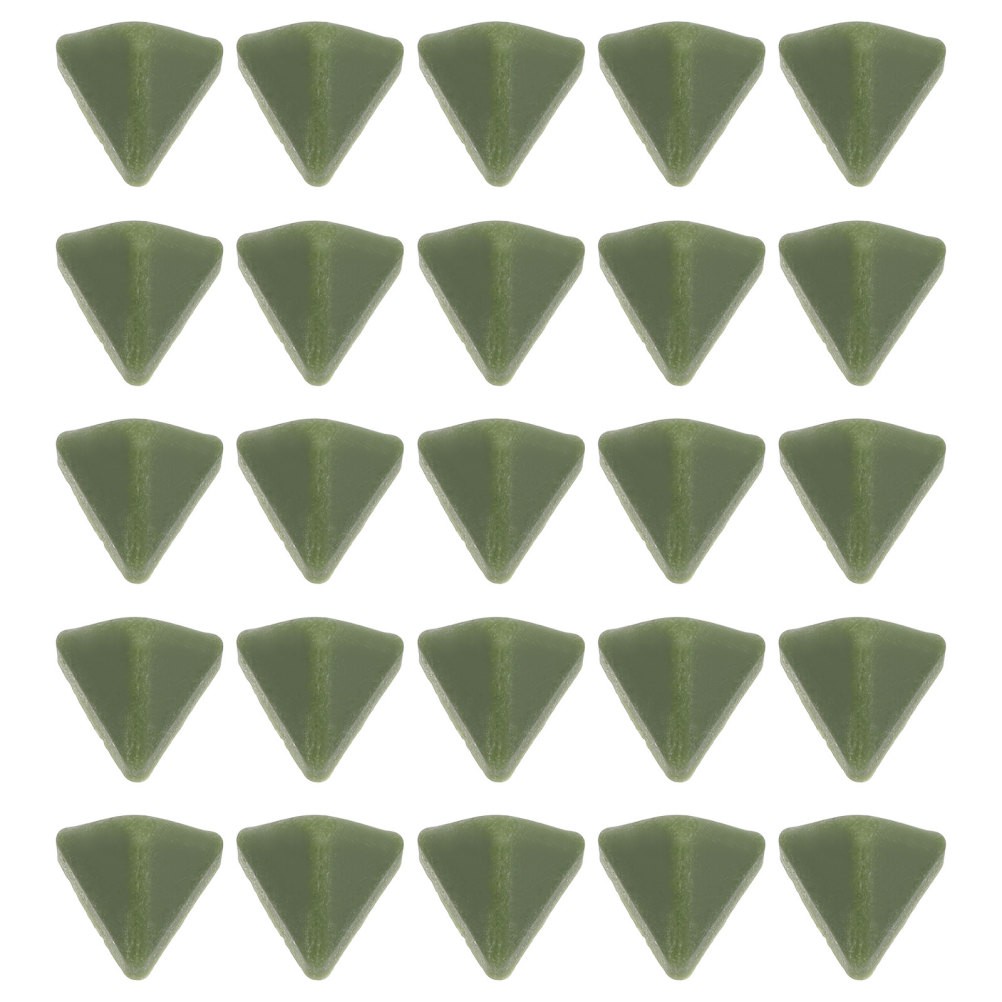 1 Pack 0.6″ Resin Tumbling Media, Abrasive Triangles for Rock and Jewelry