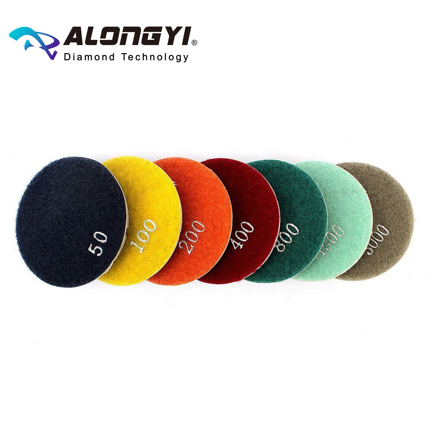 Diamond Floor Polishing Pads 4 Inch for Floor Machine Wet Dry