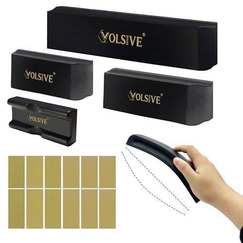 24Pcs PSA Adjustable Sanding Block Kit,Hand Abrasives Auto Body Sanding Block