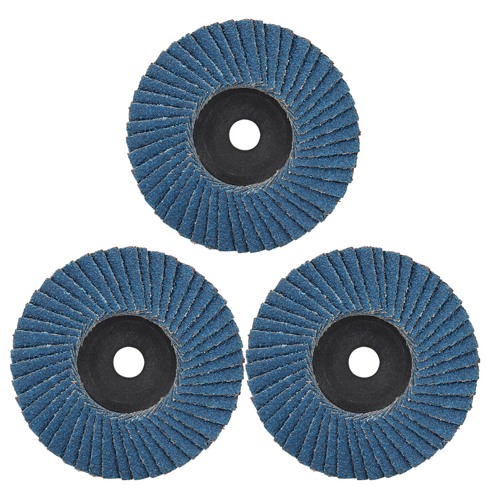 3inch Flat Flap Disc 60/80 Grit Grinding Wheels Zirconia Alumina Polishing Tool