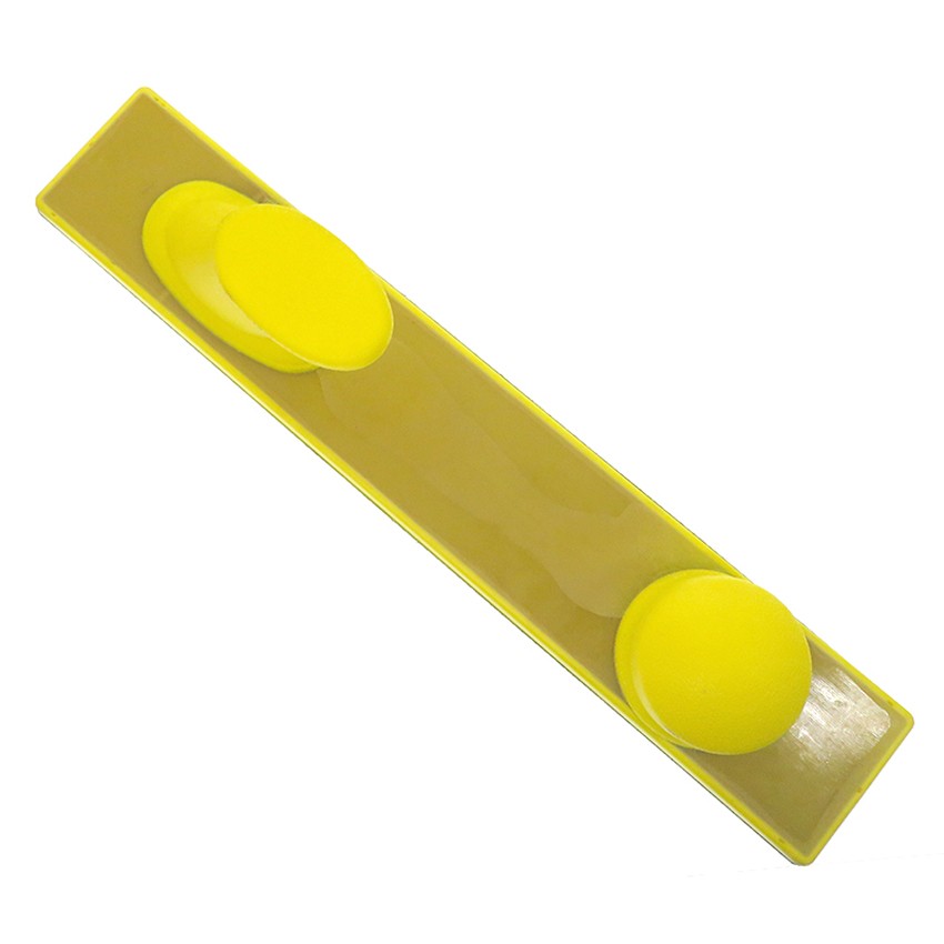 70*390MM Yellow PU Foam Self-Stick Sandpaper Manual Polishing Tray Sanders