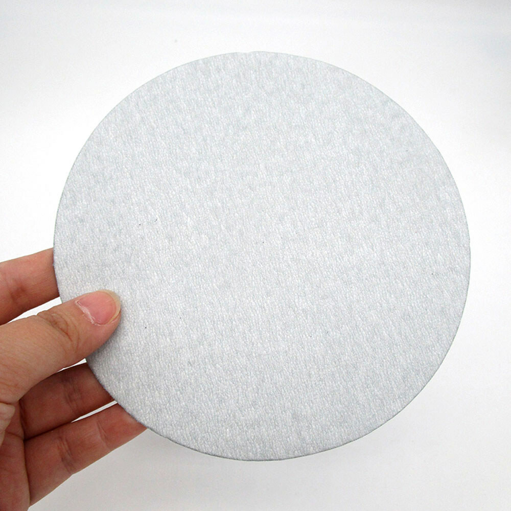 150mm Hook and Loop Sanding Disc Pads 60 – 1000 Grit Orbital White Sandpaper 6 “