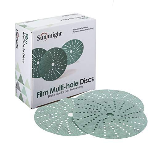 SunmightSunmight 6″ Film Grip Multi-Hole Discs Grit: 800g