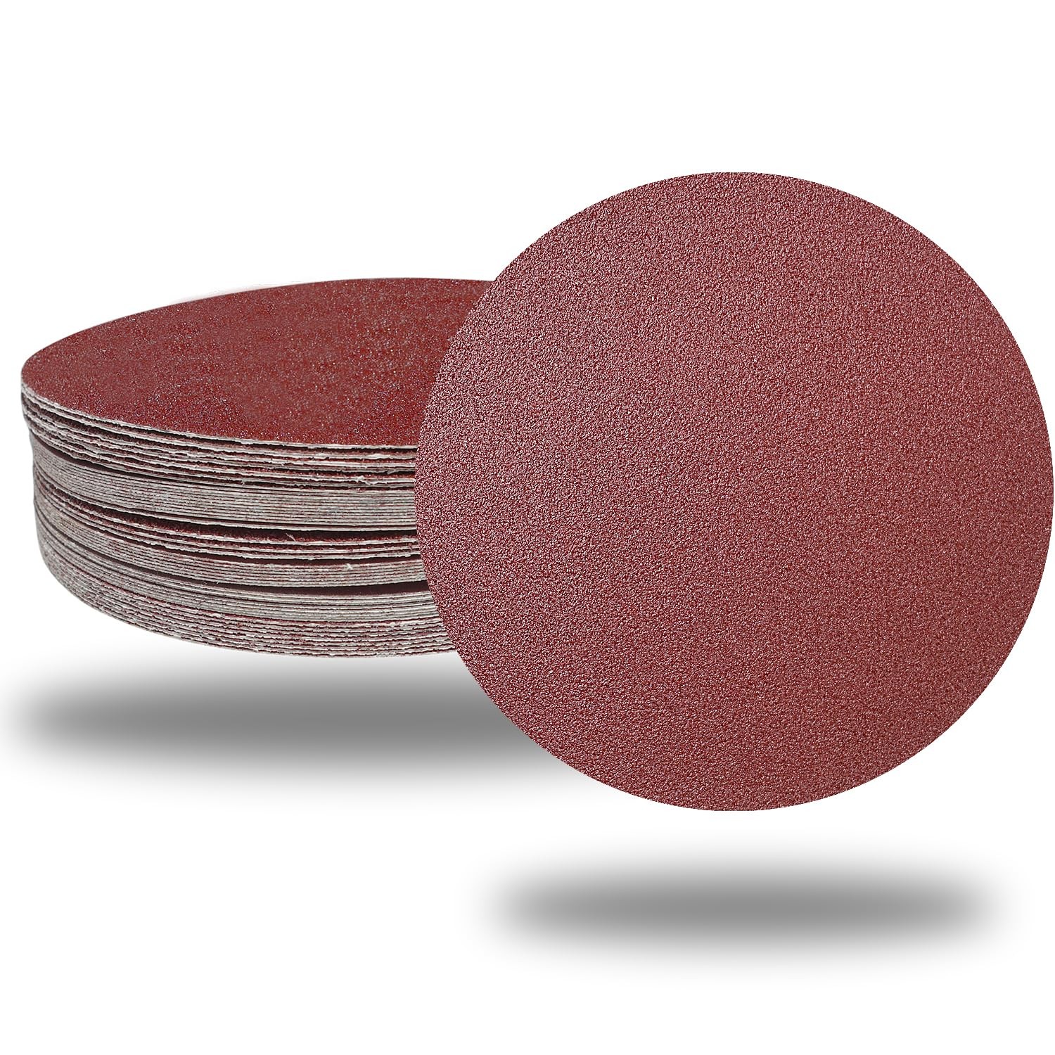 Premium 60 PCS 6″ PSA Sanding Discs – 10 Each of 80 100 120 180 240 400 Grit …