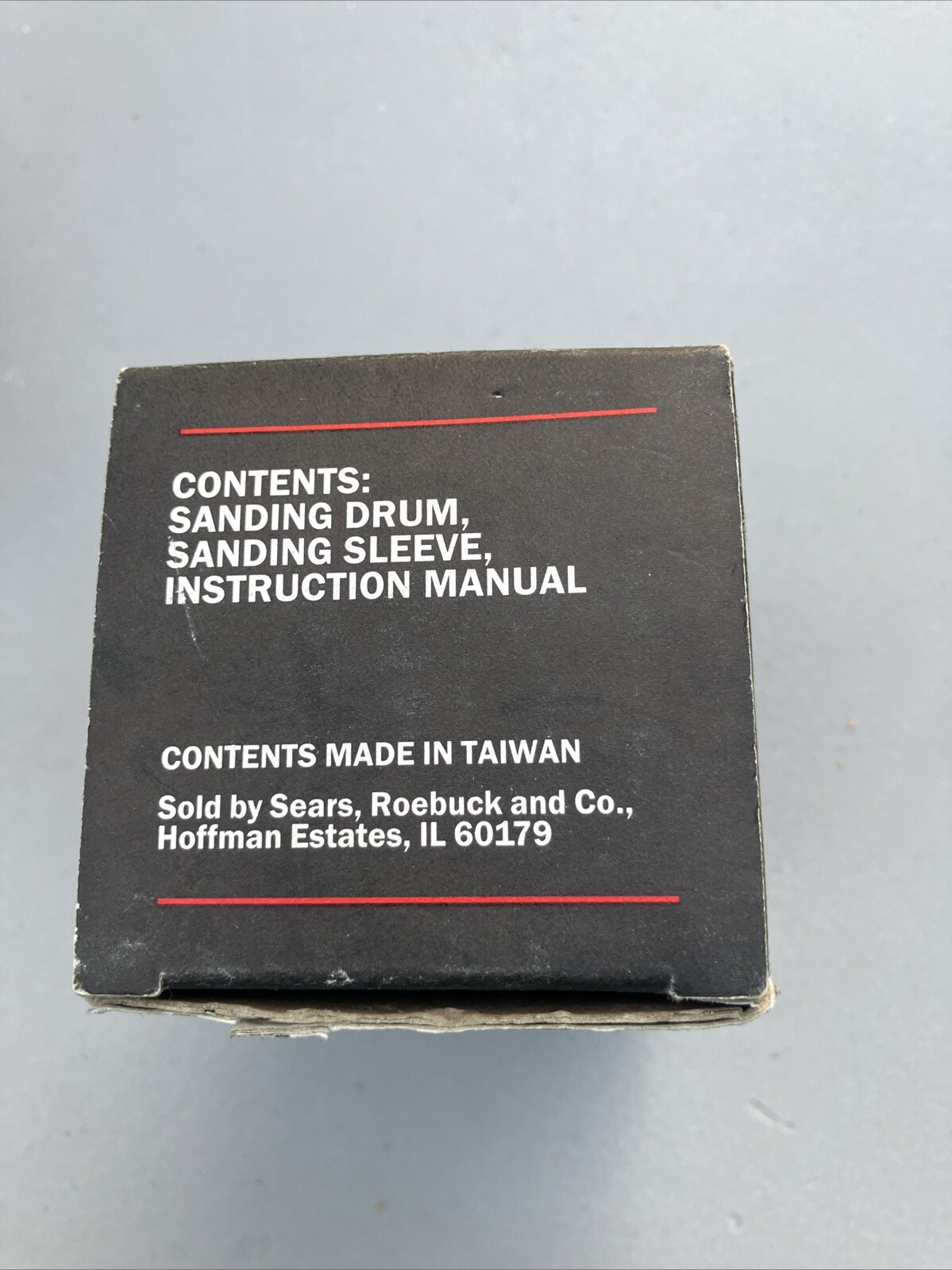Rare NOS Sears Craftsman Sanding Drum 9 25284 2.25″ Diameter, 3″ High
