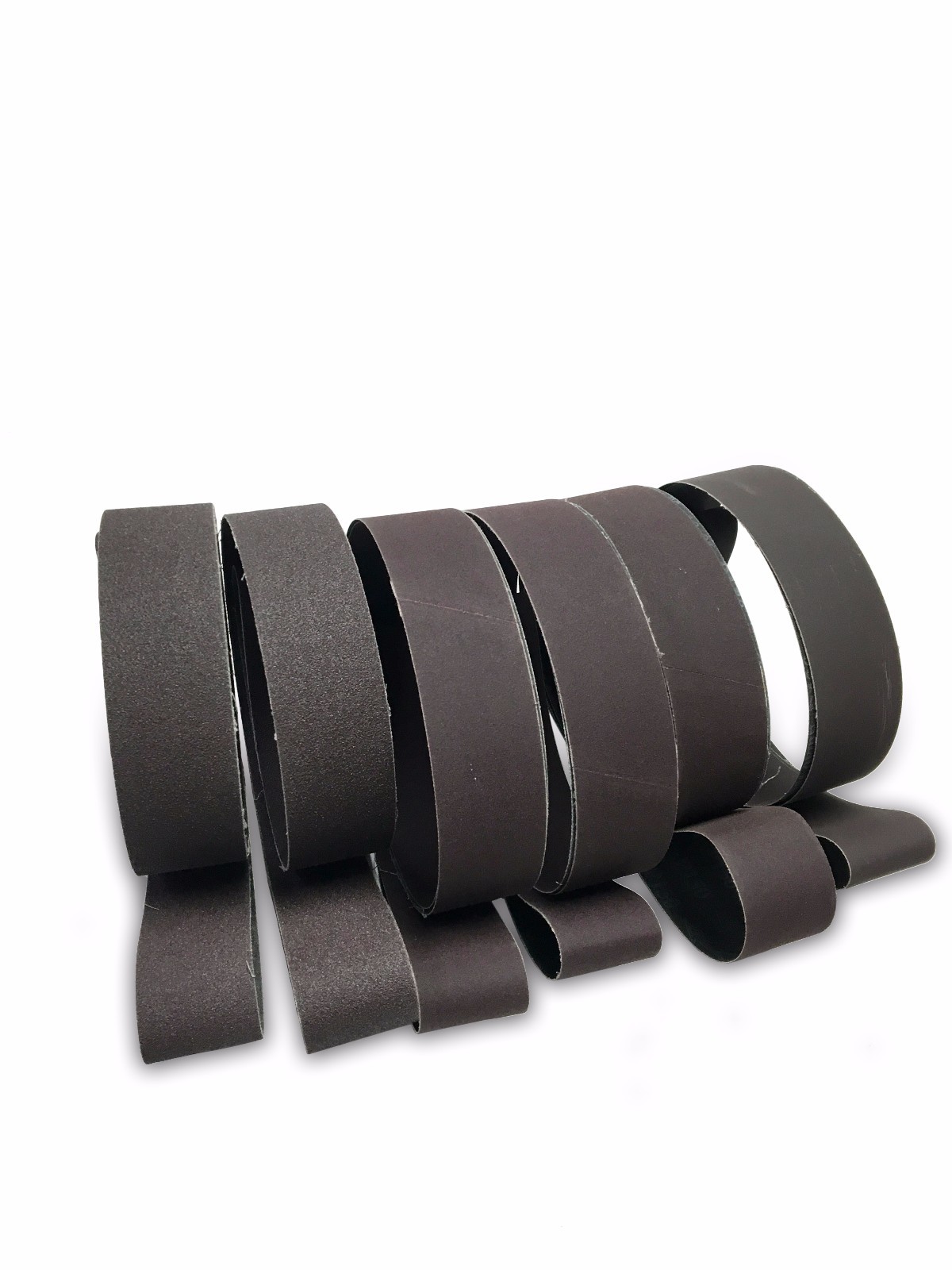 1 x 42 INCH KNIFE MAKERS SANDING BELTS, 6 PACK 180, 220, 320, 400, 600, 800 GRIT