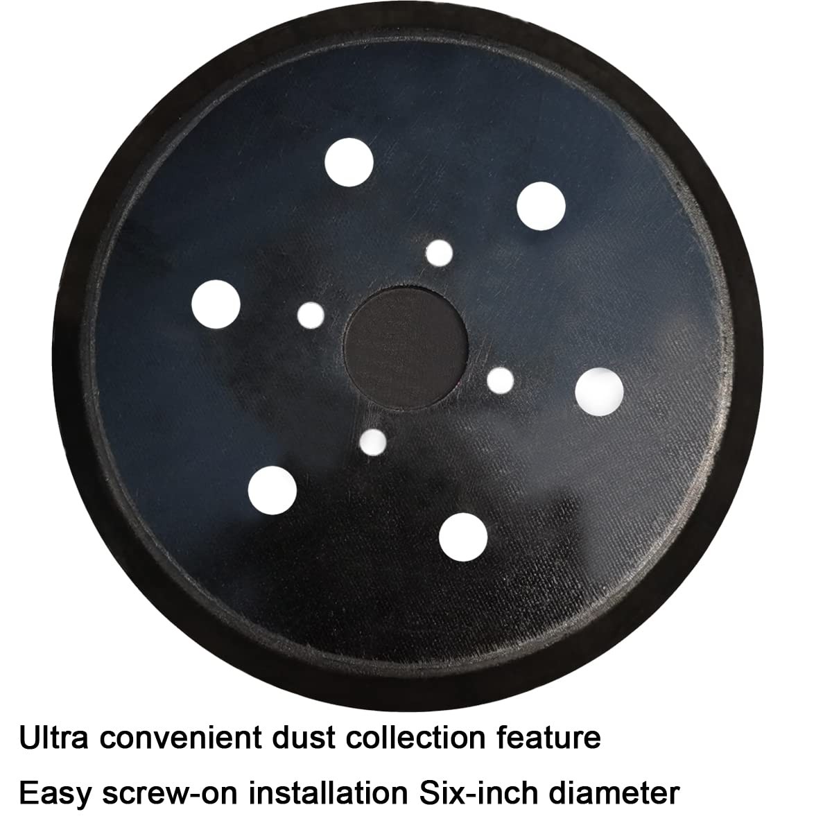 6 Inch 6 Hole Replacement Sander Pad for Ridgid R2611 Random Orbit 6