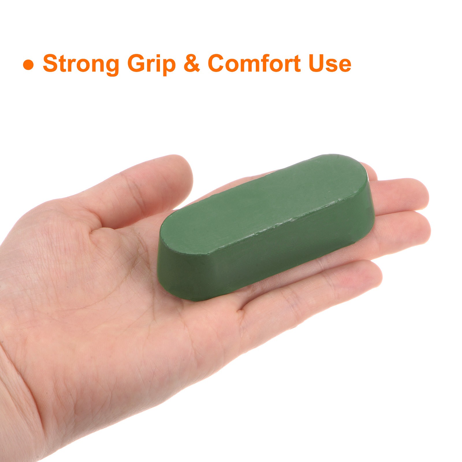 6pcs Metal Polishing Compound Bars, 2.5oz, Black,Brown,White,Green,Red,Blue