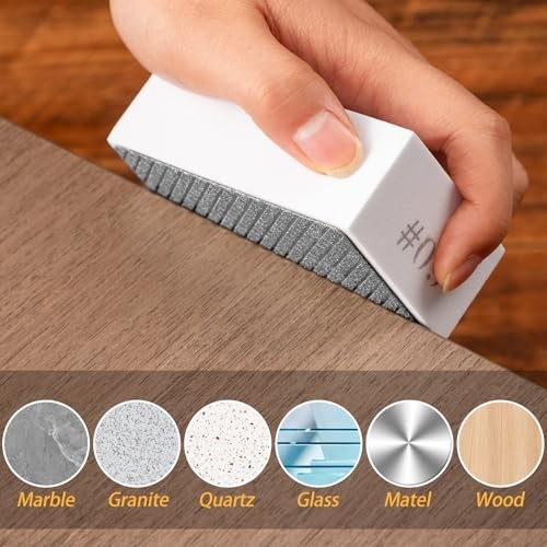 3 Pcs Diamond Hand Polishing Pads, 60 Grit Diamond Sanding Pad 3PCS-60#