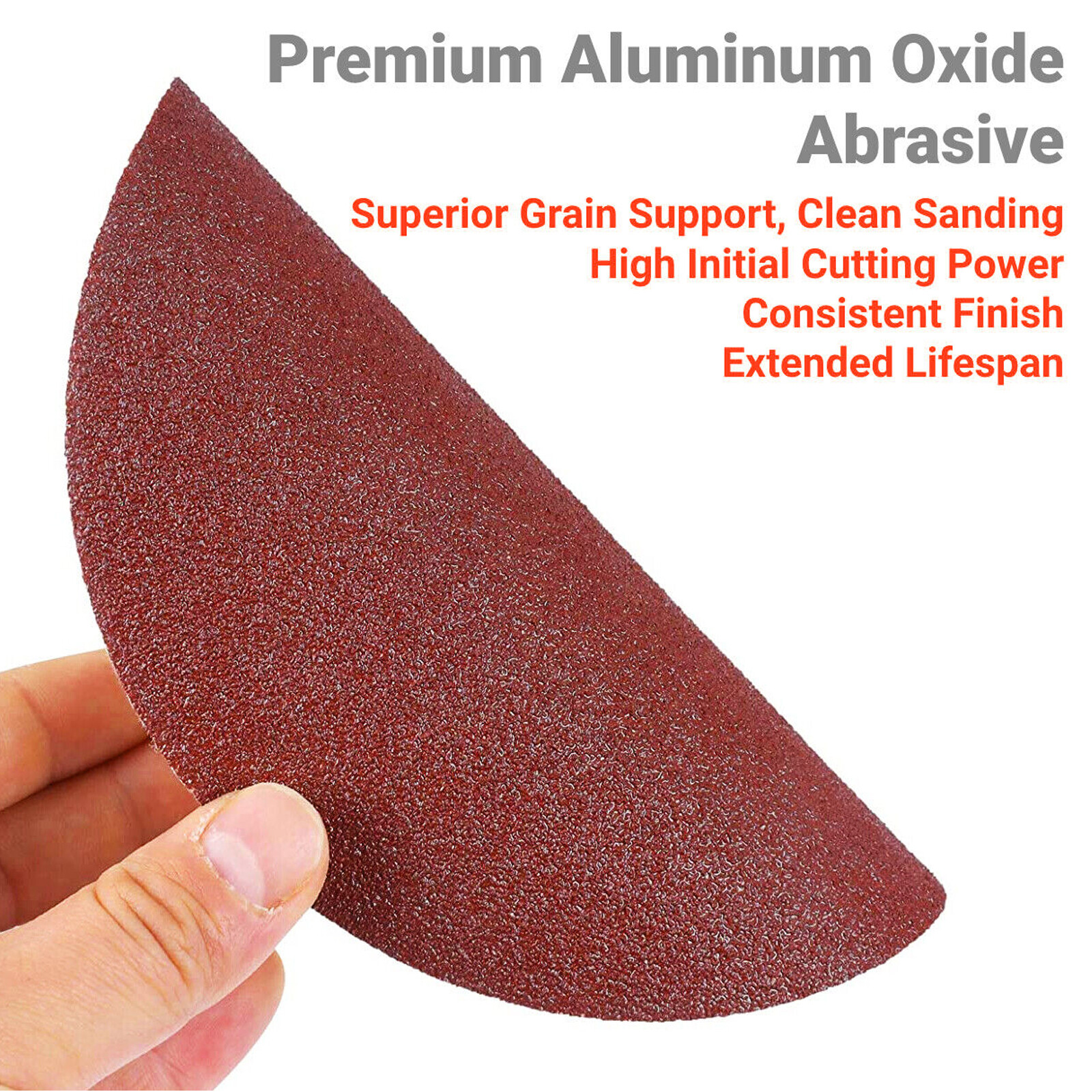 10-100PCS 6 inch Hook Loop Sanding Discs 40-2000 Grit Orbital Sander Paper Pads