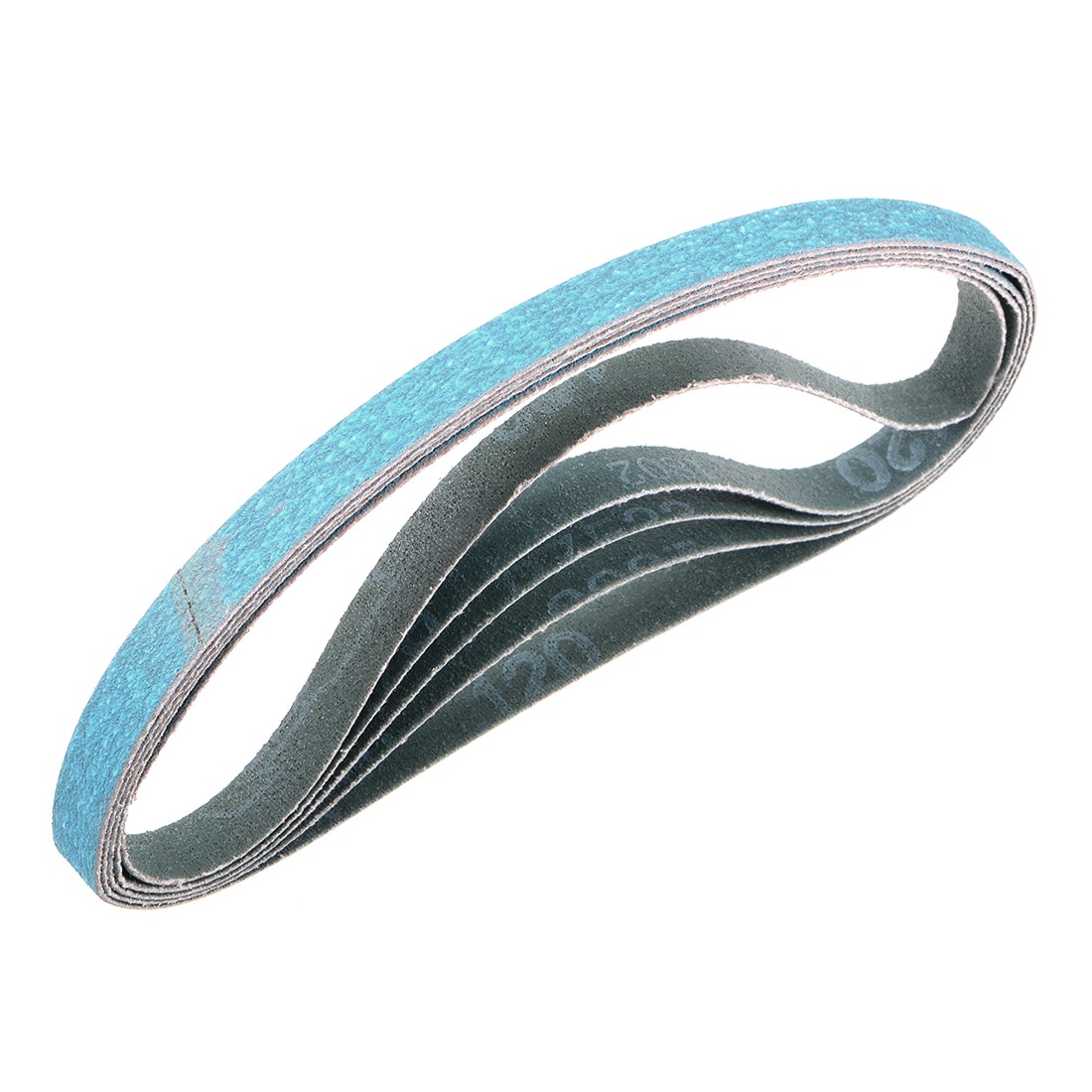 1/2-inch x 18-inch Abrasive Sanding Belt 120 Grit Zirconia Sand Belts 5pcs