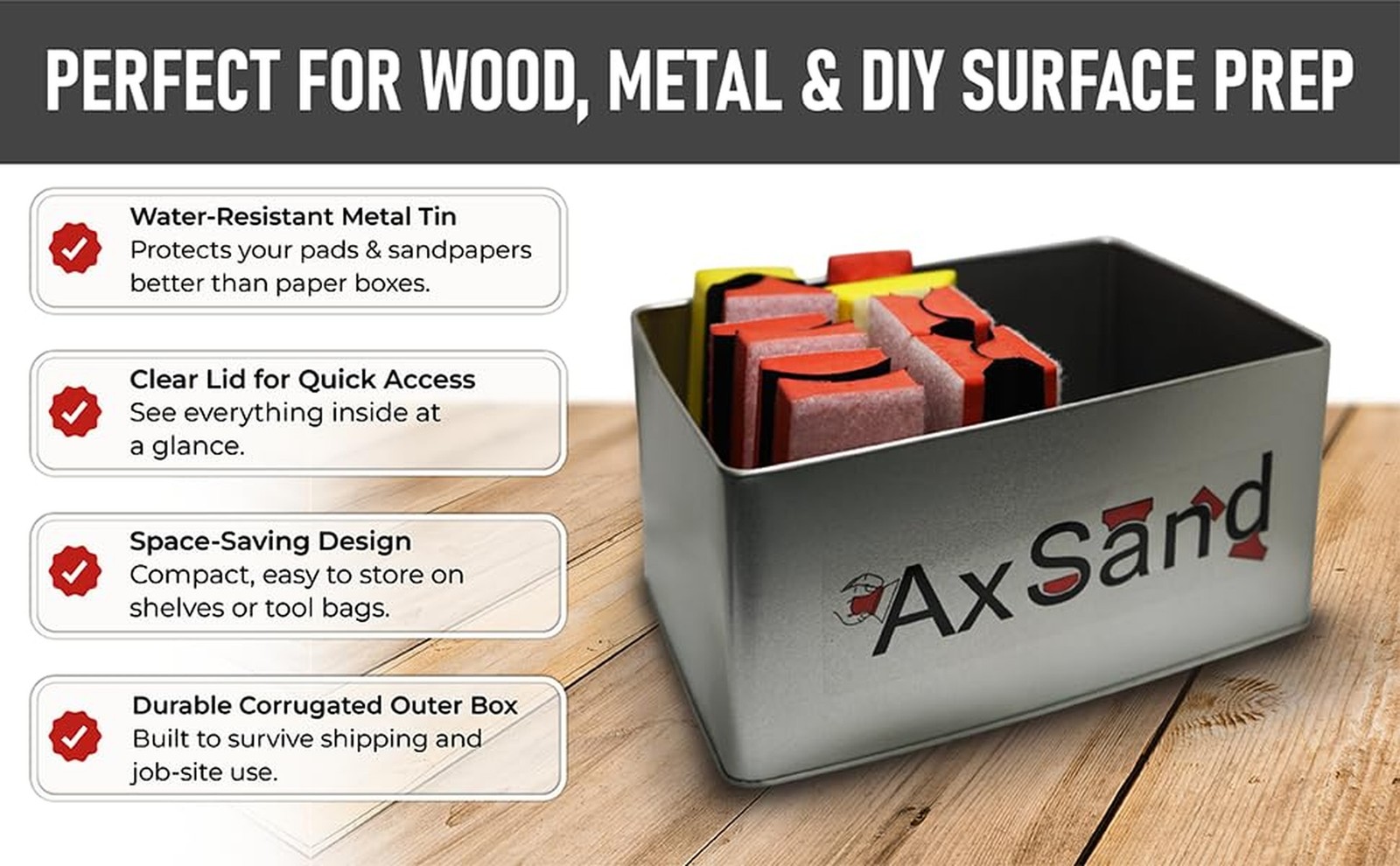 Air Straight Line Sander+ Interchangeable Contoured Profile Block&Sandpaper |…