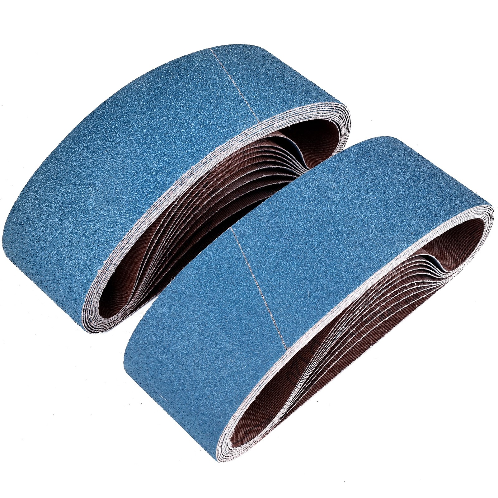 3 X 21 Inch Zirconia Sanding Belts 20pcs 5 Each Of 40/60/80/120 Assorted Grits B
