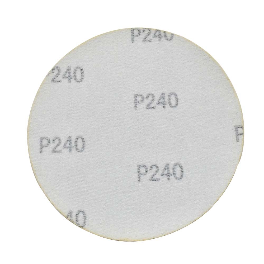 240 Grit 5″ Dia No-Hole Hook & Loop Sanding Disc 25PK (Ceramic Aluminum Oxide)