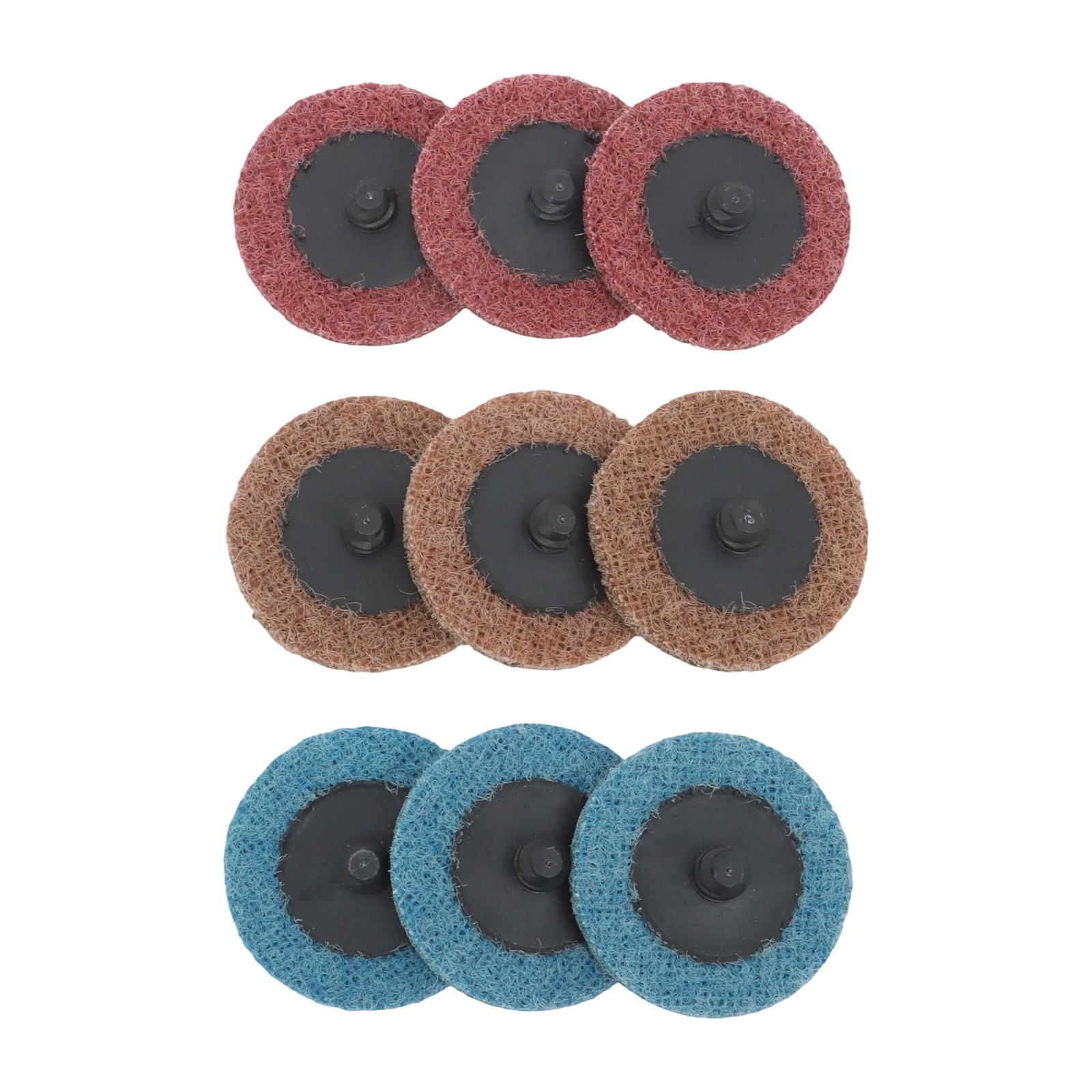 150 Pcs 2 Inch Fine Medium and Coarse Quick Change Torque Sanding Discs