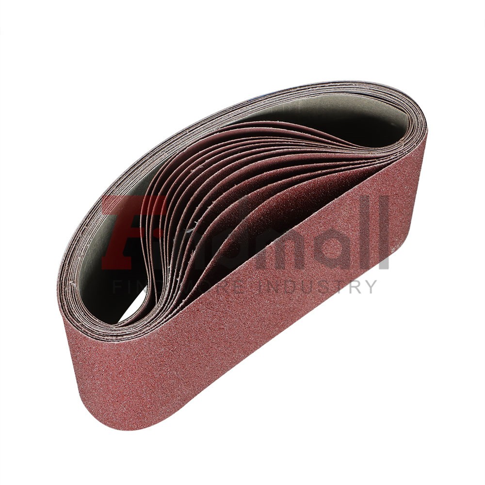12PCS 4×24″ Sanding Belts 80 120 150 240 400 Grit Belt Sander Paper Sandpaper