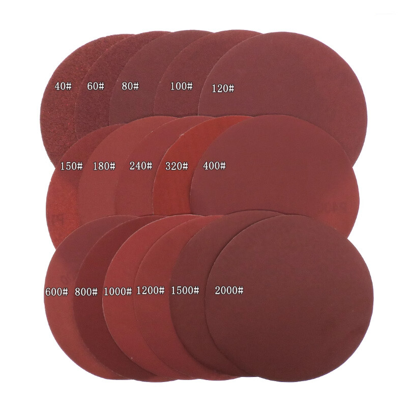 6″ 150mm Hook & Loop Sanding Discs Sandpaper 40-2000 Grit Orbital Sander Pads