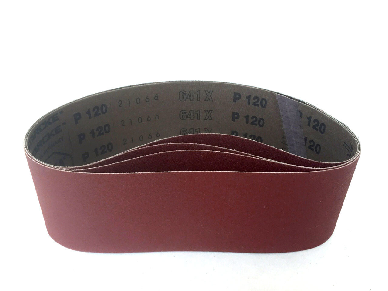3-Inch X 21-Inch Industrial Quality Alum Oxide Sanding Belt (8 Pack, 80 Grit)
