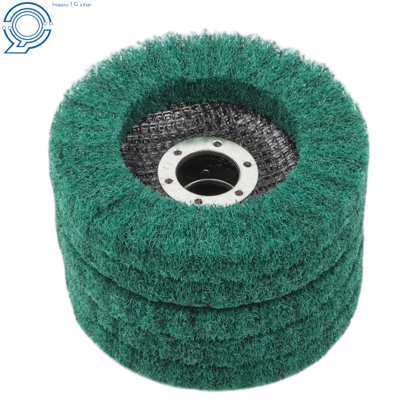 4-1/2 Inch Scour Flap Discs 180 & 320 Grit Angle Grinder Attachment Pack of 10