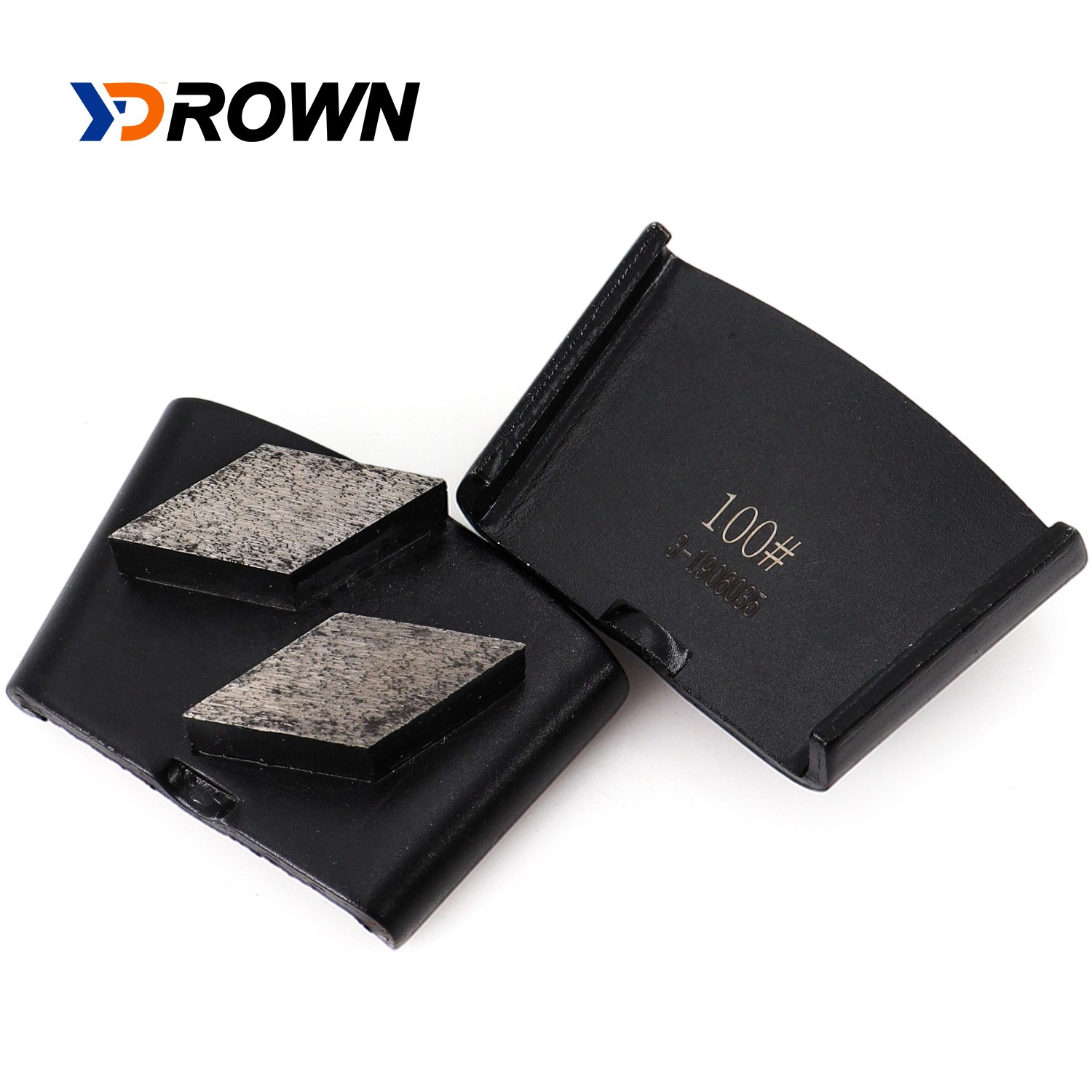 Trapezoid Metal Bonded Segments Diamond Grinding Pads for Concrete Floor Machine