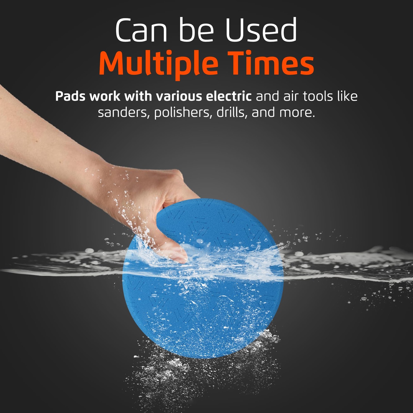 6 Inch Buffing Polishing Pads 6 (150mm), 5Pcs 6Inch Pad Sets
