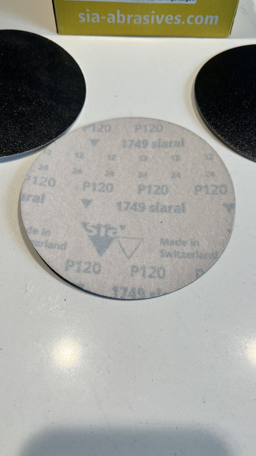 Sia Abrasives 1749 Siaral F – 120, 125mm- 5”. 100Pcs