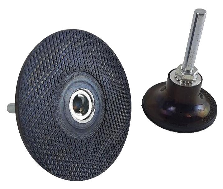 New 2″ and 3 ” Roloc Roll & Lock Rotary Sanding Disc Pad Holder 1/4″ Shank
