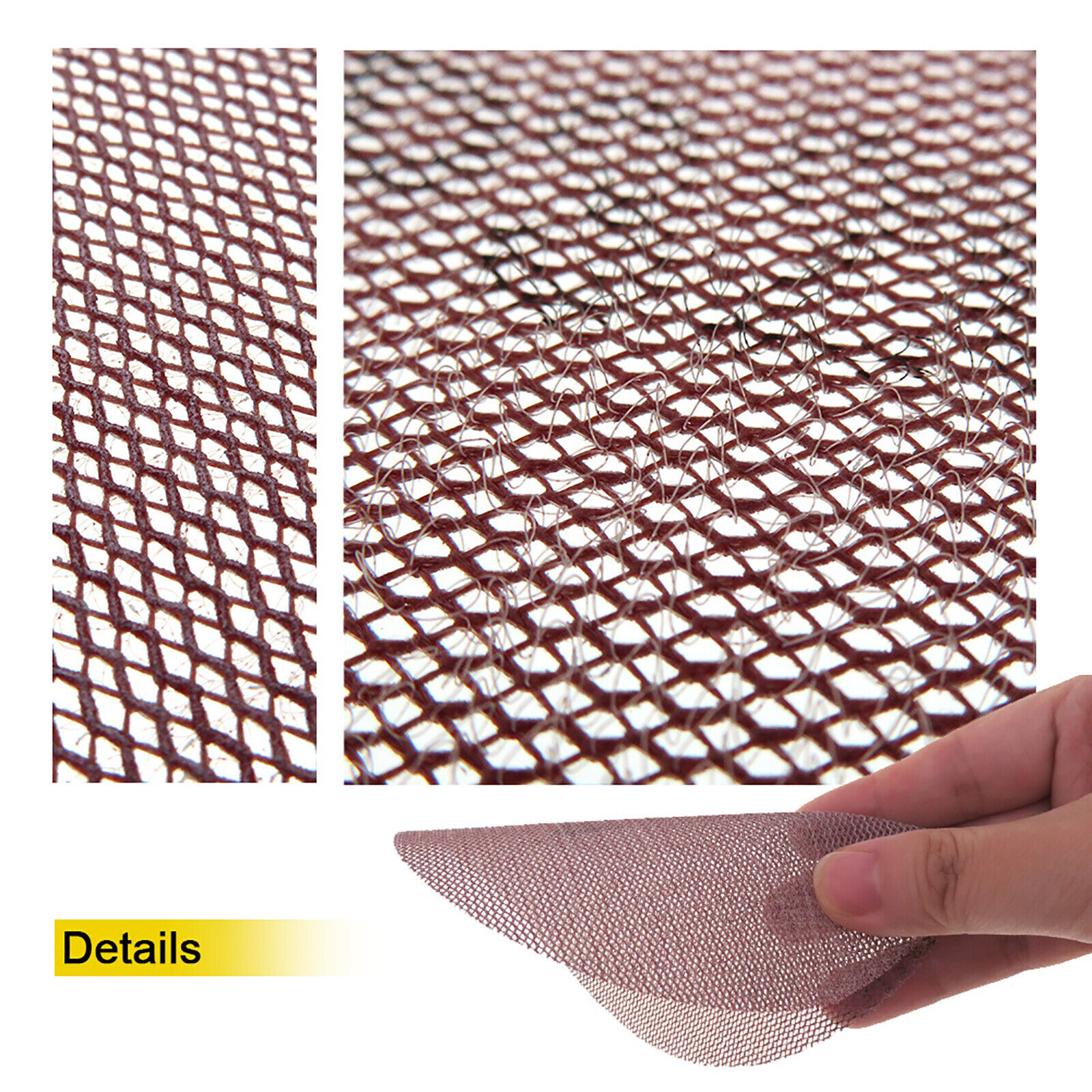 125/150mm 60-1000 Grit Mesh Abrasive Sanding Discs Hook and Loop Sanding Pads